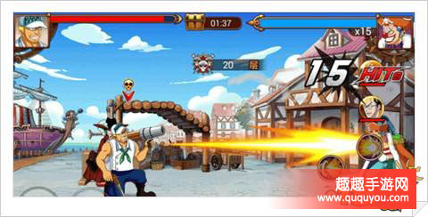 航海王激战男子汉试炼第二十关通关技巧详解