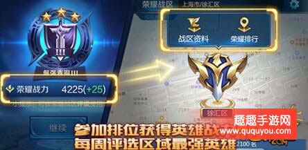 王者荣耀荣耀战区英雄战力该如何算