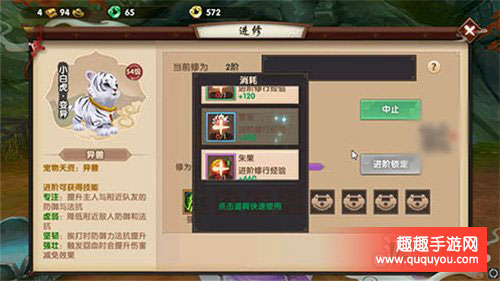 寻仙宠物怎么进阶